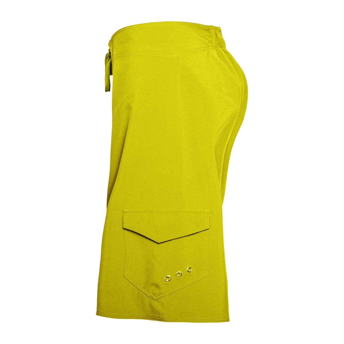 ABISSO - PANTALONCINO DA SURF - GIALLO FLUO