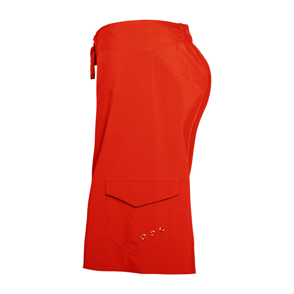 ABISSO - PANTALONCINO DA SURF - ROSSO