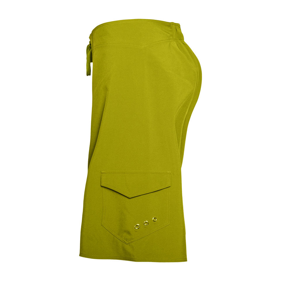 ABISSO - PANTALONCINO DA SURF - VERDE ACIDO