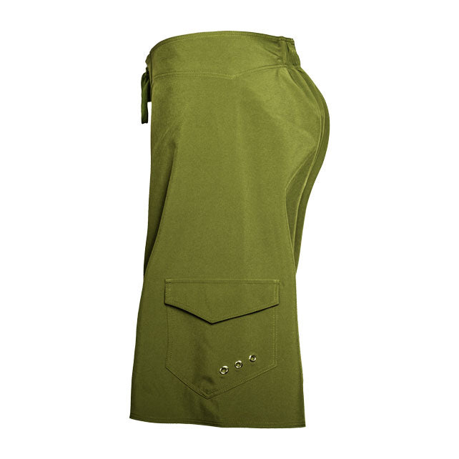 ABISSO - PANTALONCINO DA SURF - VERDE MILITARE