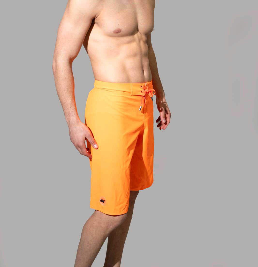 ABISSO - PANTALONCINO DA SURF - ARANCIO FLUO